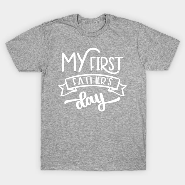 My first father's day T-Shirt by TheBlackCatprints